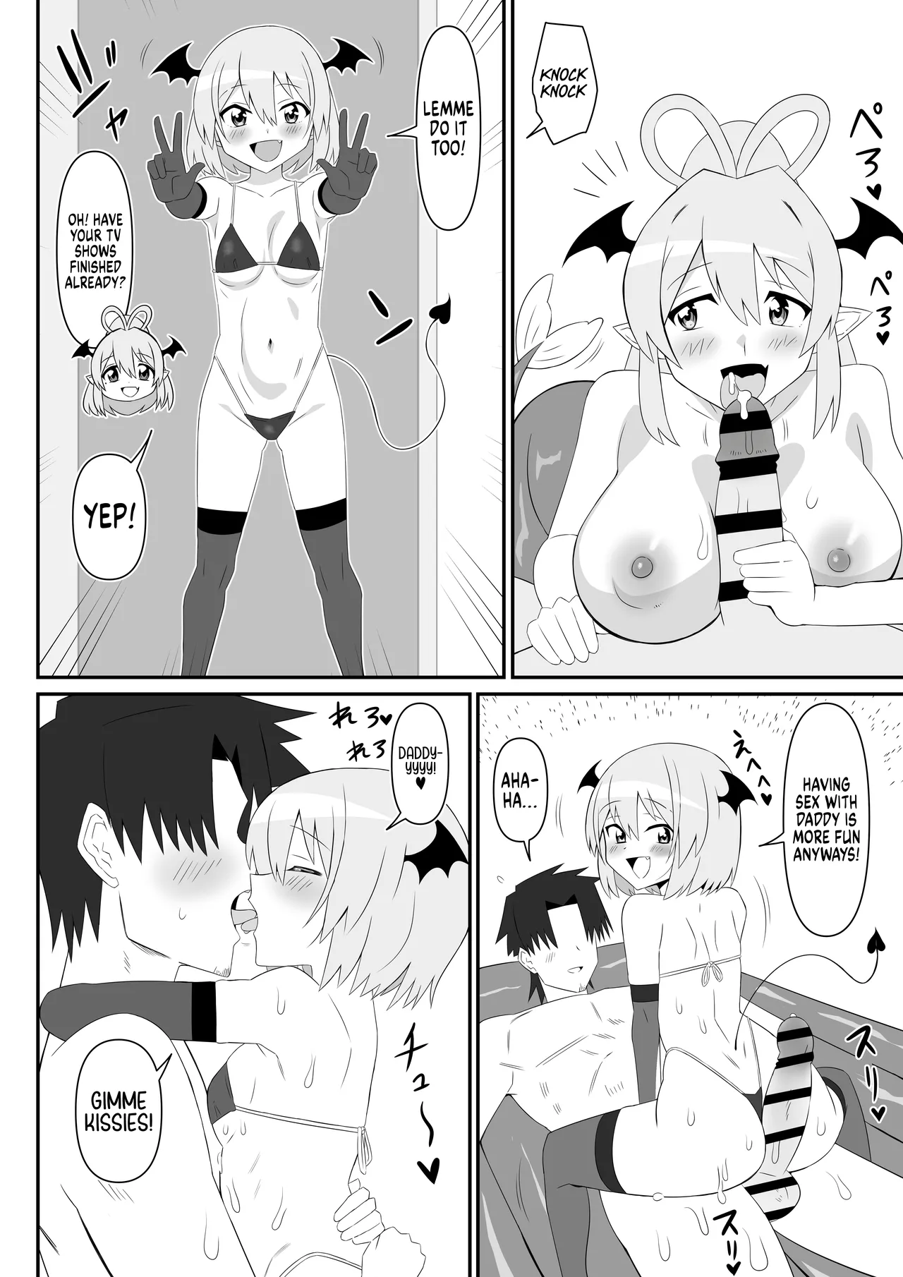 Hentai Manga Comic-Succubus Oyakodon Series: Succulent in Succubus-Read-29